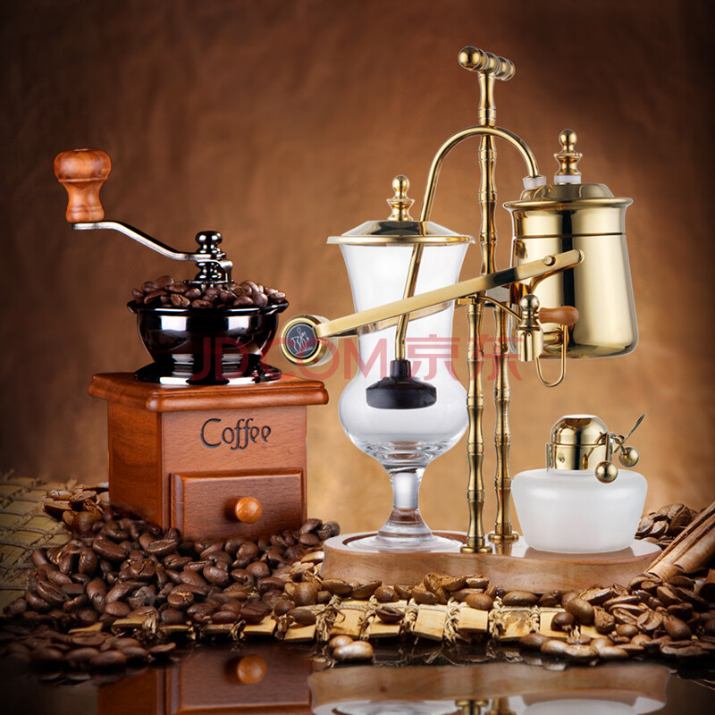 帝国diguo比利时皇家咖啡壶酒精灯虹吸壶虹吸式咖啡机酒精灯煮咖啡机