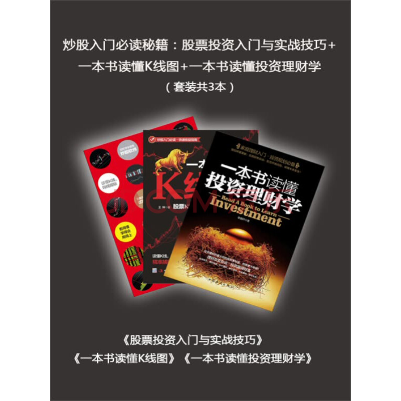 ³´¹ÉÈëÃűضÁÃØ¼®£º¹ÉƱͶ×ÊÈëÃÅÓëʵս¼¼ÇÉ+Ò»±¾Êé¶Á¶®KÏßͼ+Ò»±¾Êé¶Á¶®Í¶×ÊÀí²ÆÑ§£¨Ì××°¹²3±¾£©