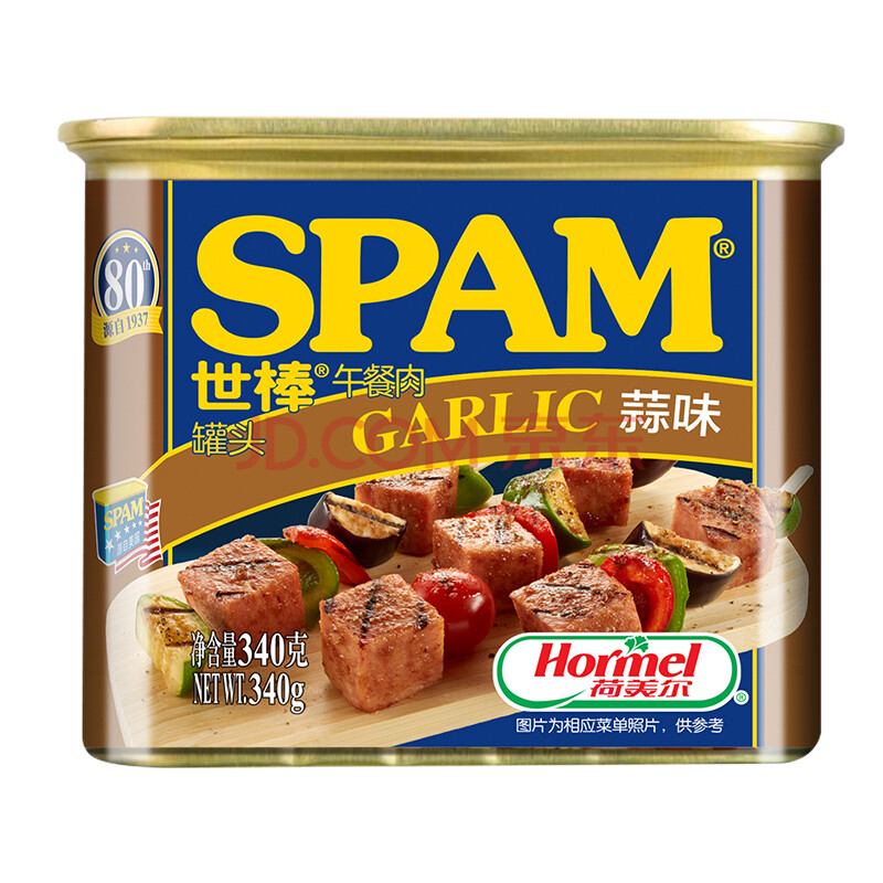 ÊÀ°ô SPAM ÊÀ°ôÎç²ÍÈâËâζ 340g/ºÐ ÅÝÃæ´îµµ Ôç²Í ÉÕ¿¾ ÈýÃ÷ÖÎ