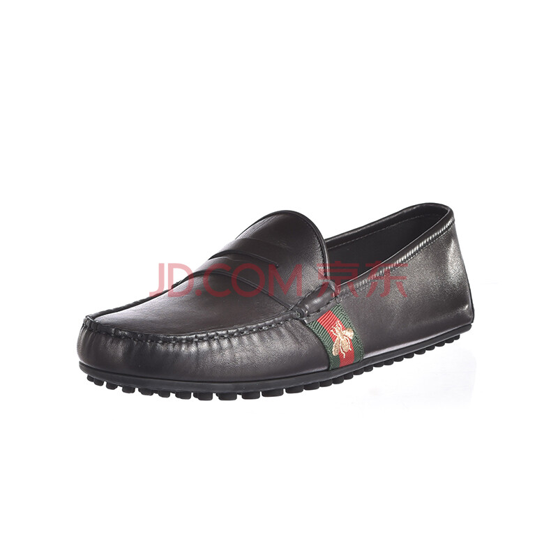 È«Çò¹º Gucci/¹ÅÆæÄÐÊ¿¹Å³ÛºÚɫСÃÛ·ä¶¹¶¹Ð¬ 407635BTRE0 Í·²ãţƤ ºÚÉ« 8(42)