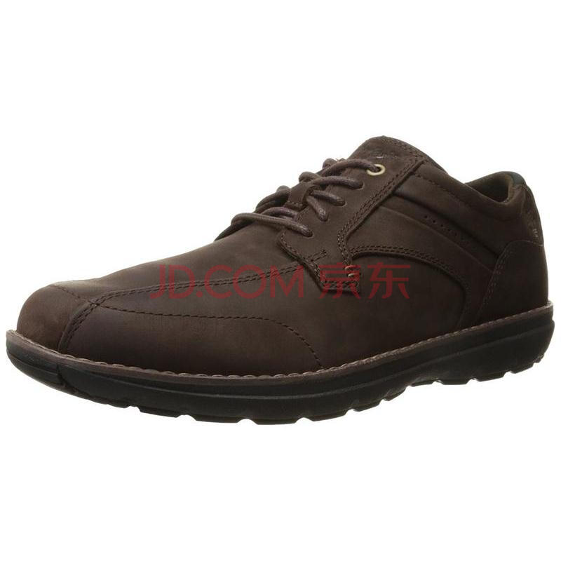 全球購 全球購添柏嵐(Timberland) Barrett Park 男士休閑時尚皮鞋 Dark Brown 寬41/US7.5