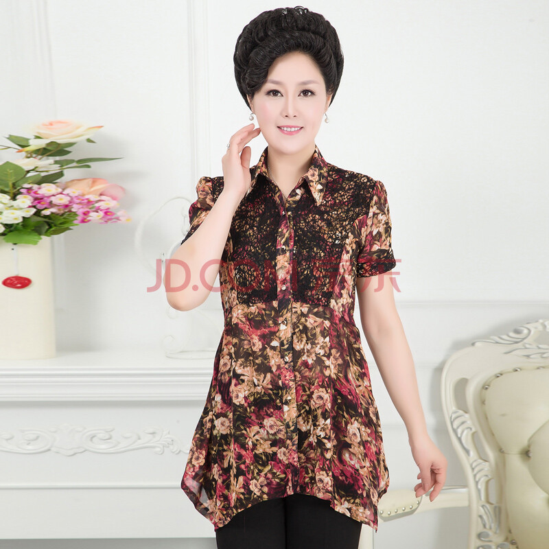 中老年女装夏裤妈妈装牌子品质好 新款好用