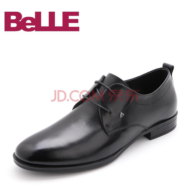 Belle/°ÙÀö2018´ºÐÂÆ·ºÚɫţƤÉÌÎñÕý×°»éЬÄÐÆ¤Ð¬50148AM8 ºÚÉ« 41