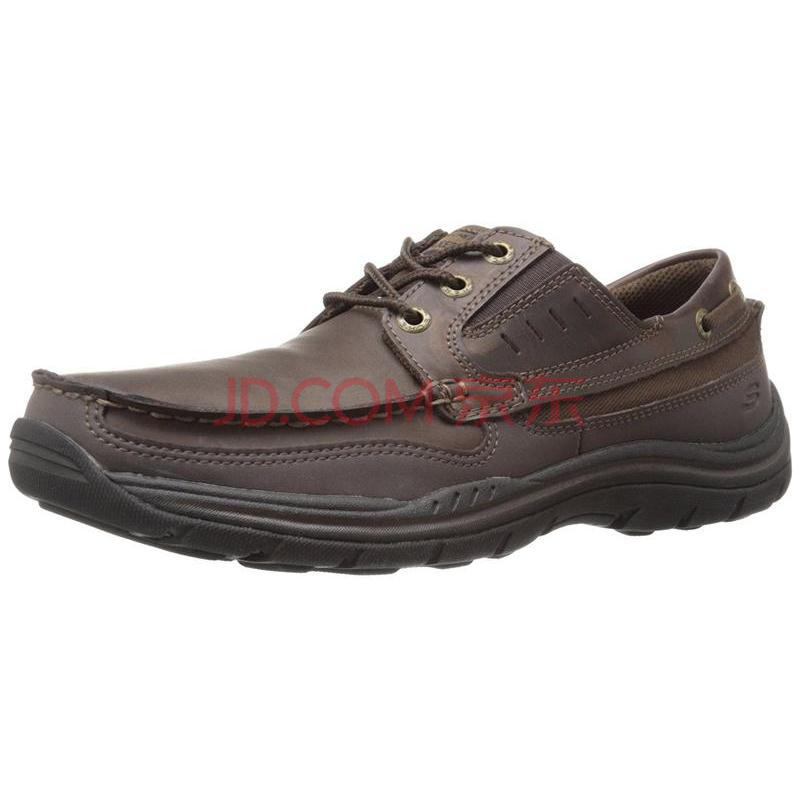 È«Çò¹º È«Çò¹ºË¹¿ÆæSkechersÄÐÊ¿ÈÕ³£ÐÝÏÐÆ¤Ð¬ USAExpected Dark Brown ±ê×¼40/US7.5