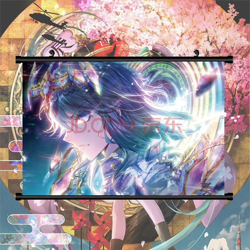 斗罗大陆龙王传说唐三小舞动漫周边二次元卷轴挂画布画海报壁纸生日