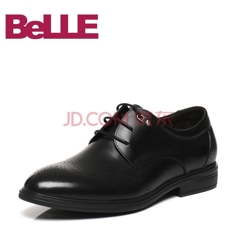 Belle/°ÙÀö´º×¨¹ñͬ¿îţƤµñ»¨²¼Âå¿Ë·çÉÌÎñÄÐÆ¤Ð¬4TT11AM7 ºÚÉ« 41