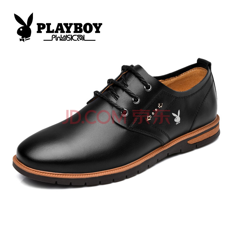 PLAYBOY»¨»¨¹«×ÓÆ¤Ð¬ÉÌÎñÐÝÏÐЬÄÐÇïÏļ¾Ð¿îÓ¢Â×ʱÉÐÄÐЬϵ´øÕýװЬ¹¤×°Ð¬ ºÚÉ« 42