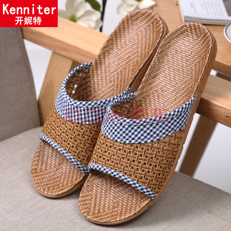 ¿ªÄÝÌØ£¨Kenniter£©ÌÙ²ÝÍÏЬÏļ¾ÄÐÅ®¾Ó¼ÒÇéÂÂÑÇÂéÍÏЬÊÒÄڿɰ®µØ°åÁ¹ÍÏЬ TX6801²ØÀ¶ 29cm(ÊʺÏ44/45Âë)