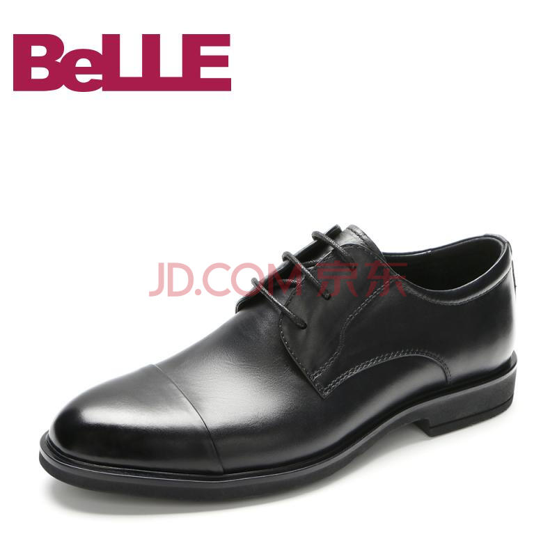 Belle/°ÙÀö2018´º¼¾ÐÂÆ·Å£Æ¤ÉÌÎñÕý×°ÄÐÆ¤Ð¬ 18256AM8 ºÚÉ« 40