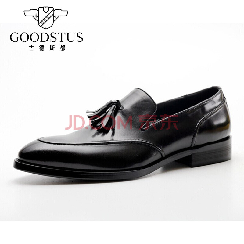¹ÅµÂ˹¶¼£¨GOODSTUS£©Æ¤Ð¬2018пîÄÐÊ¿Á÷ËÕÌ×½ÅÉÌÎñÐÝÏÐЬ¼âÍ·Í¸ÆøÄÍÄ¥ÄÐЬ ºÚÉ« 40