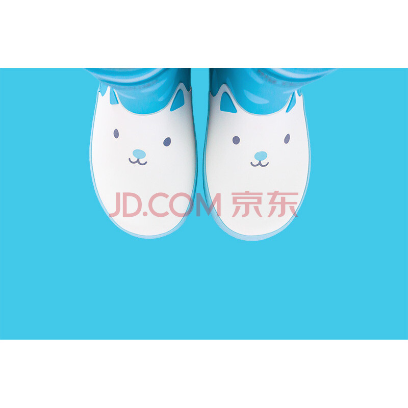 BigOrangeСͯÖдóͯ¹«Ö÷Ó¤Ó×¶ùͯ·À»¬ÄÐͯŮͯÓêЬÌ×ÓêѥˮЬ1-3 BLUE 16CMÄÚ³¤/22Âë