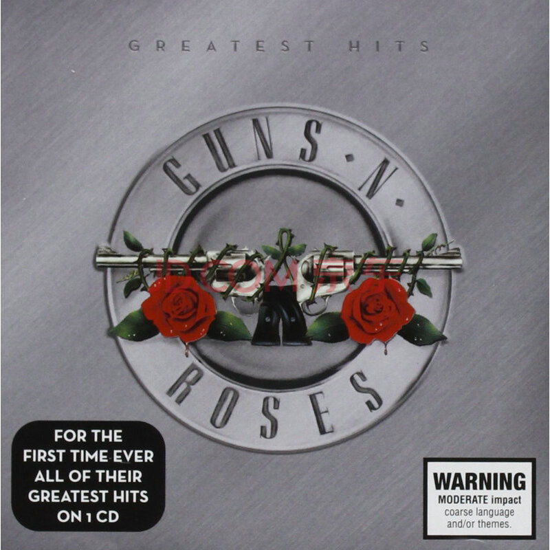 guns n" roses greatest hits枪炮与玫瑰乐队专辑 精选cd j11