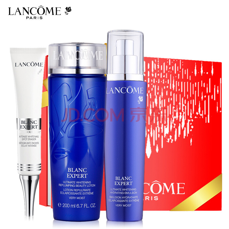 【顺丰包邮】lancome/兰蔻臻白3件套装乳液美容液(均衡型) 精华乳