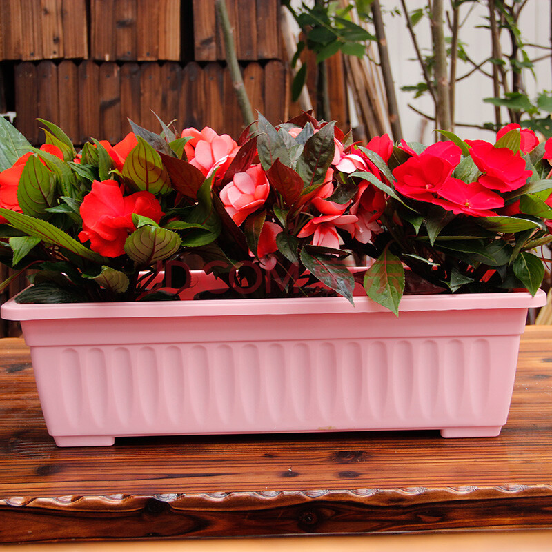 塑料花盆 阳台种菜盆 立体菜盆_手工小制作