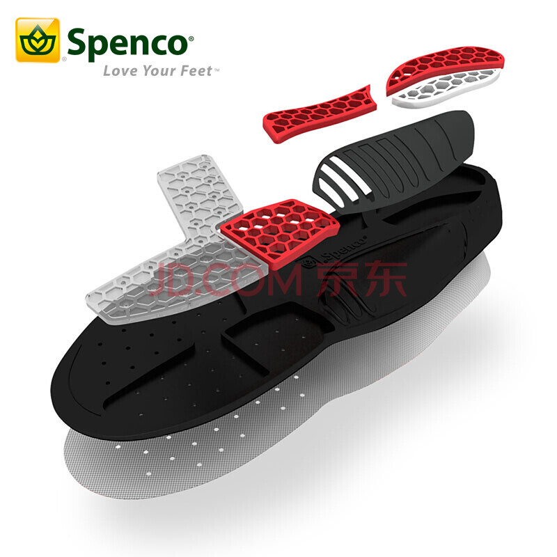 SpencoÀºÇòЬµæ·Àá˽ÅÔ˶¯Ö§³Å¼õÕð±âƽ×ã¹½ÃÕýÄÐÅ®OXÐÍÍÈÄÚ°Ë×ֹǴ̽ŵ׽îĤÑ×Åܲ½¿ÉÐÞ¼ôJDPS ºÚÉ« 3ºÅÂëÊÊÓÃ41-43ÂëЬ ¿ÉÐÞ¼ô