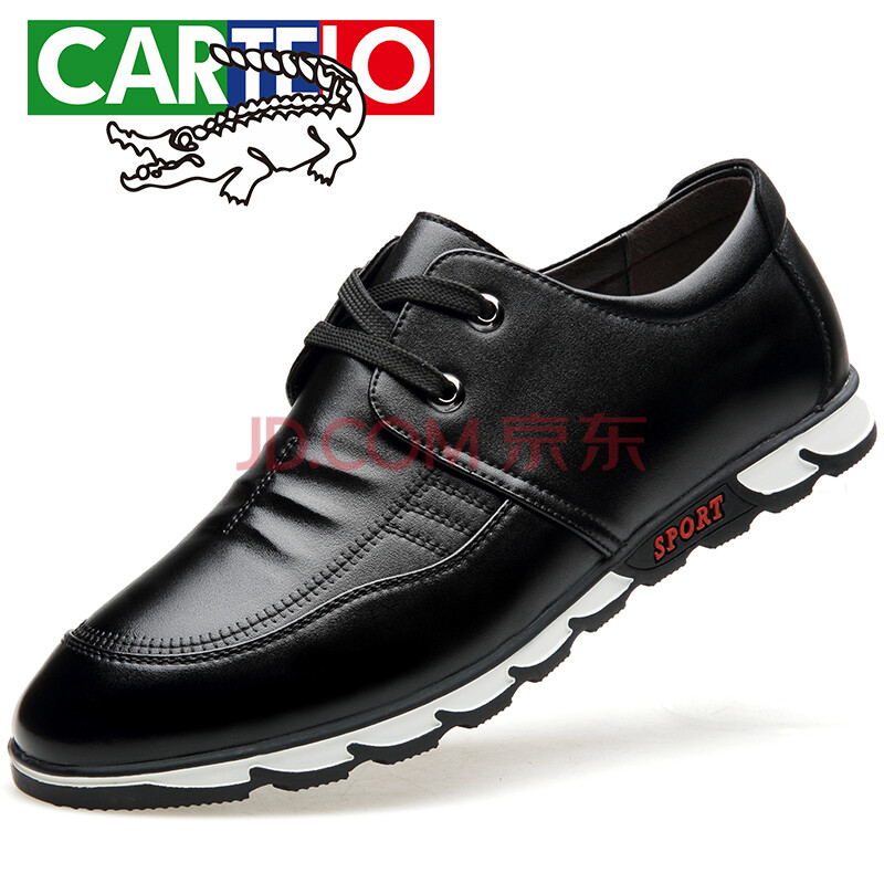 ¿¨µÛÀÖöùÓ㣨CARTELO£©Ó¢Â×ÄÐʿͷ²ãţƤµÍ°ïϵ´øÉÌÎñÍ¸Æø¼Ý³µÐÝÏÐÆ¤Ð¬2062 ºÚÉ« 39