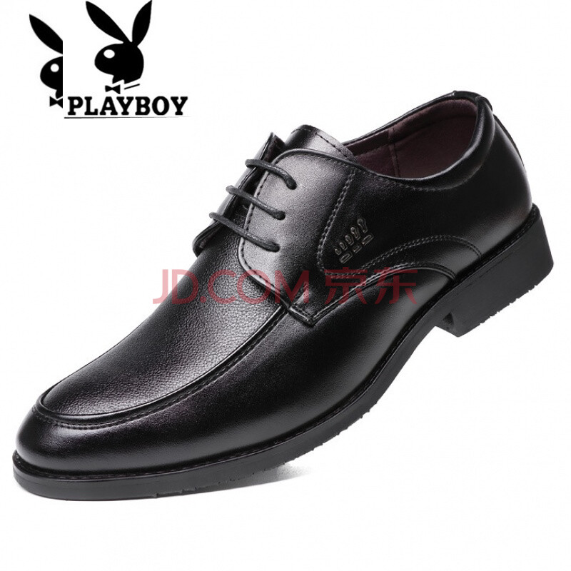 »¨»¨¹«×Ó£¨PLAYBOY£©»¨¹«×ÓÏÄ¿îÄÐЬÕý×°Æ¤Ð¬ÕæÆ¤ÐÝÏÐϵ´øÈíµ×ÄÚÔö¸ßƤЬÀ´ÑùÒ»¼þ ºÚÉ« 42