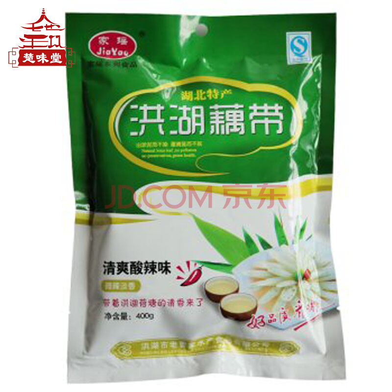 家瑶洪湖酸辣泡藕带400g*1袋下饭菜酸辣泡菜