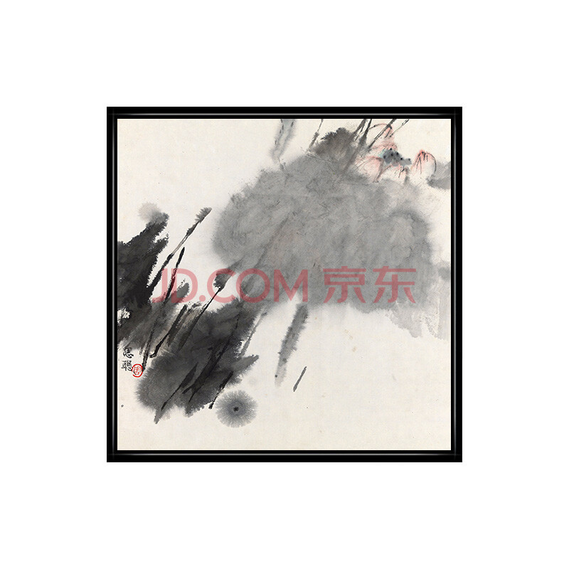 盛世乾坤新中式装饰画客厅水墨画禅意画玄关壁画 ...