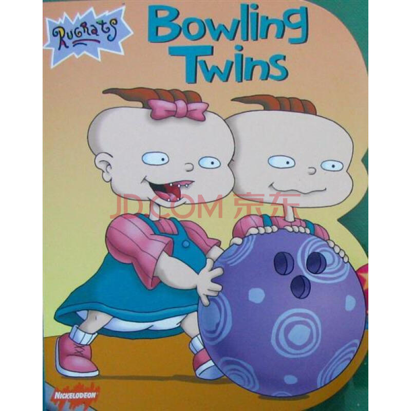 rugrats: bowling twins小淘气:保龄球双胞胎原版进口外文儿童绘本