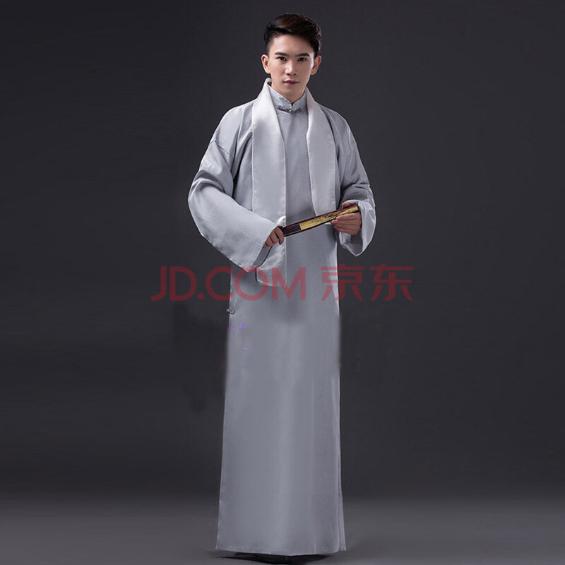 中式复古长衫古装演出服民国青年男士先生图片