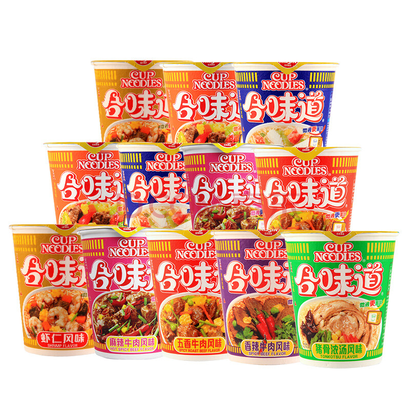 日清方便面+合味道+杯面泡面