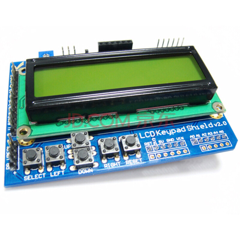 奥松机器人 arduino lcd1602 液晶扩展板 arduino uno