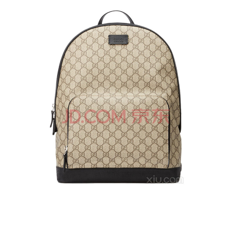 gucci 古驰 男士logo双肩包 gg supreme【图片 价格图片