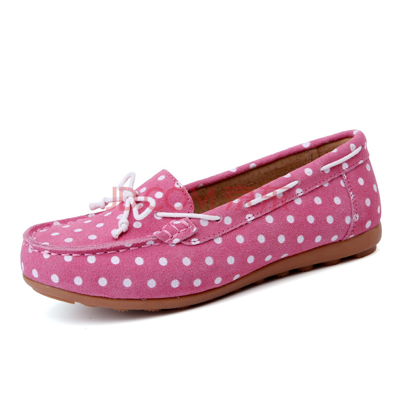 时尚女鞋 休闲鞋 mvp boy 春夏季平底单鞋 女 豆豆鞋女休闲皮鞋驾车鞋