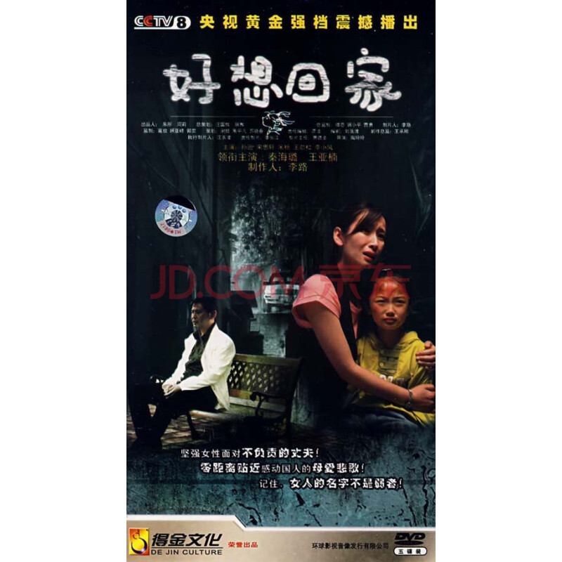 【原装◆正版】好想回家 经济版 盒装 4dvd 秦海璐 王