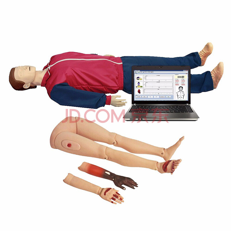 cpr急救训练橡皮人 医学假人医学模具 户外安全培训人体模型 cpr860