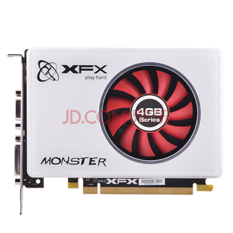 xfx/讯景 r7 240 魔灵 4g独显 128bit 白色 lol/cf游戏显卡