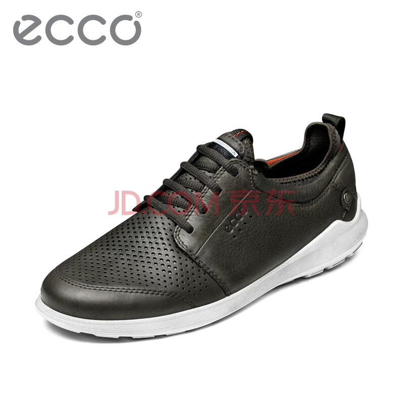 ECCO°®²½ ¸öÐÔ³±Á÷´ò¿×ϵ´øÅ£Æ¤ÃæÔ˶¯ÐÝÏÐЬ ʱÉÐÊæÊÊÍ¸Æø»ºÕðºñµ×ÄÐЬ ת±ä534804 ÂÌÉ«53480402345 41