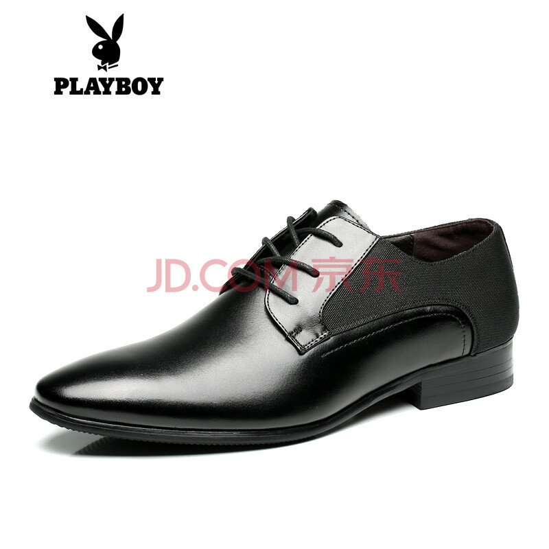 »¨»¨¹«×Ó£¨PLAYBOY£©ÕýװЬ ÄÐʿƤЬ ÉÌÎñÐÝÏÐÄÐЬпîÕæÆ¤ÐÂÀɽá»éЬ Ó¢Â×¼âͷƤЬ ºÚÉ« 42