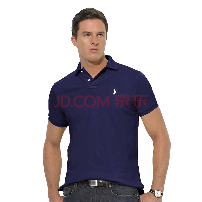 Polo Ralph Lauren±£ÂÞÀ·òÀÍÂ×ÄÐÊ¿¶ÌÐäPOLOÉÀ ÊæÊÊÈáÈí¹â»¬ÃæÁÏ ¶àÉ«¿ÉÑ¡ ²ØÀ¶É«°×Âí±ê S