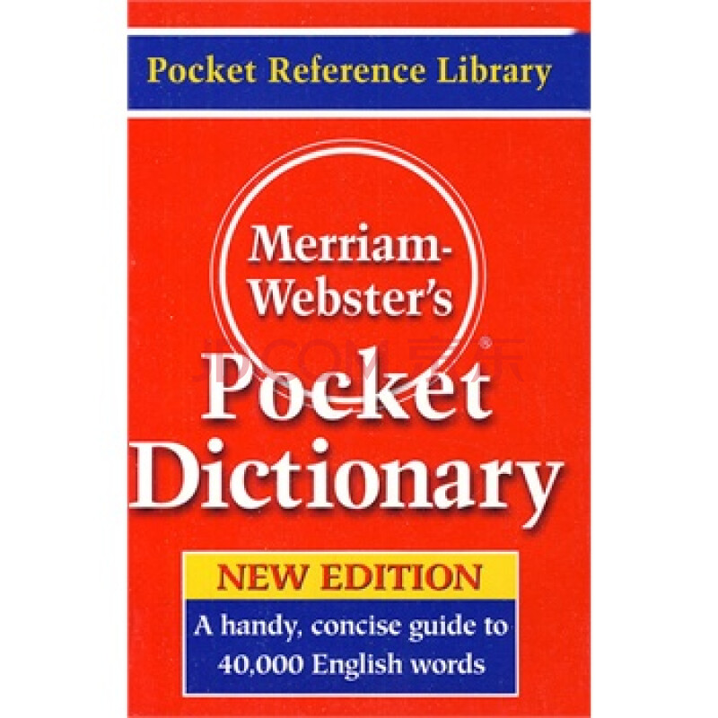 pocketdictionary韦氏袖珍词典 本社