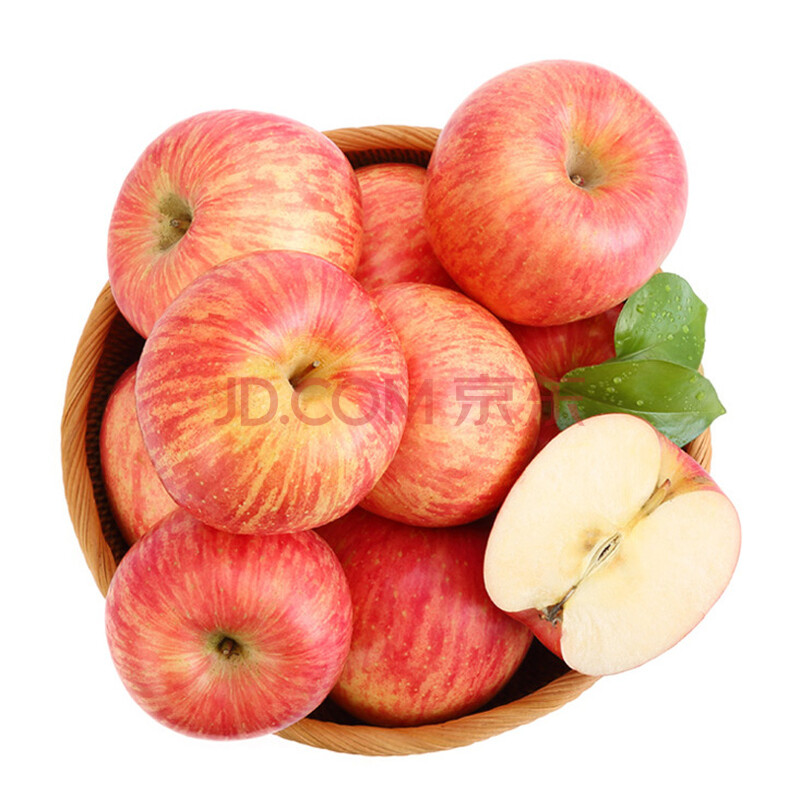 京覓 煙臺紅富士蘋果 12個 果徑75mm 約2.1kg 新鮮水果