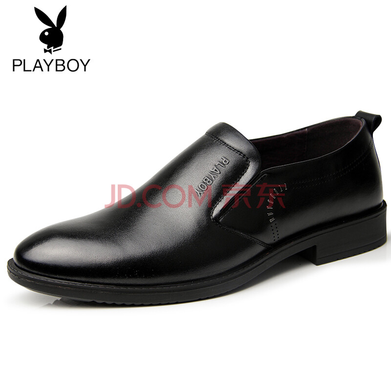 »¨»¨¹«×Ó(playboy)ÄÐЬÉÌÎñÕý×°ÄÐʿƤЬÄÐÕæÆ¤Í·²ãţƤÈíµ×¹¤×÷Ь°Ö°ÖЬ×Ó ºÚÉ« 44