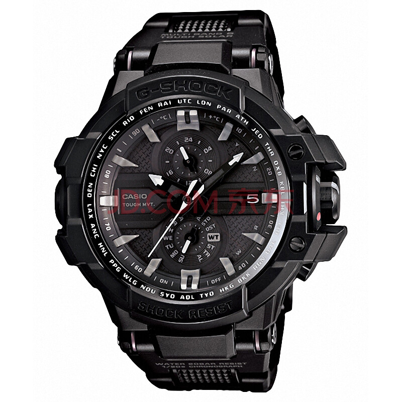 卡西欧(casio)手表 g-shock太阳能电波飞行运动男士手表 gw-a1000fc