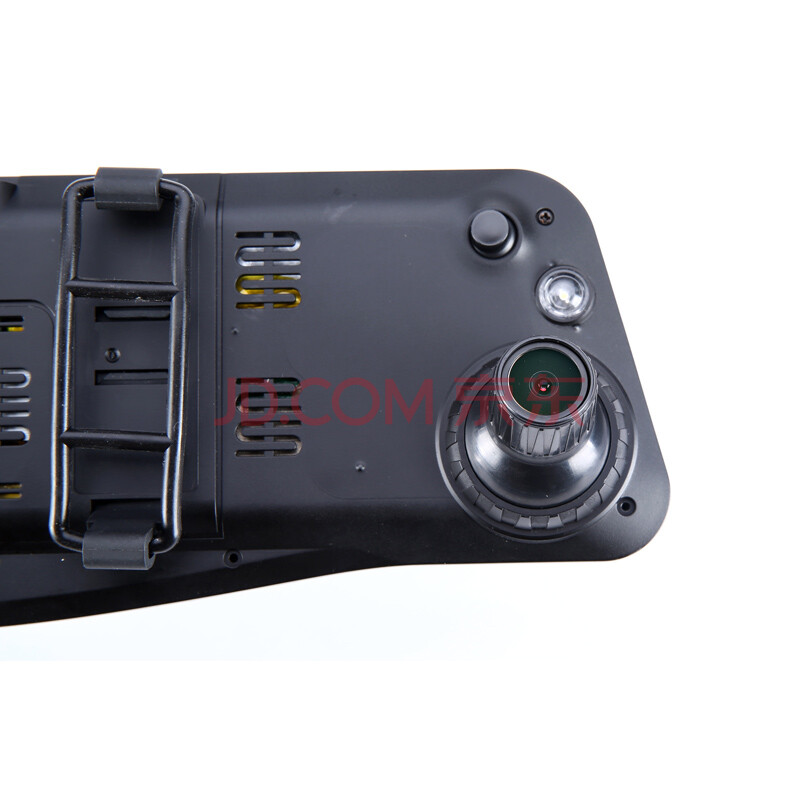 平行线D12 后视镜行车记录仪双镜头高清广角夜视GPS安卓导航仪一体机5英寸屏蓝镜防眩 流动测速双镜头32G