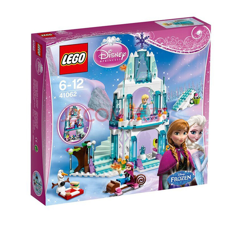 乐高lego儿童女孩益智立体拼装积木玩具 小颗粒迪士尼