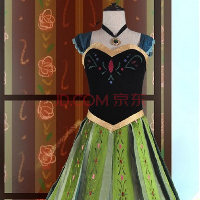 ¶¨ÖƱùÑ©ÆæÔµ ±ùÑ©´óðÏÕ FROZEN °²ÄÈ Anna Àñ·þ COSPLAY XL ¾ùÂë