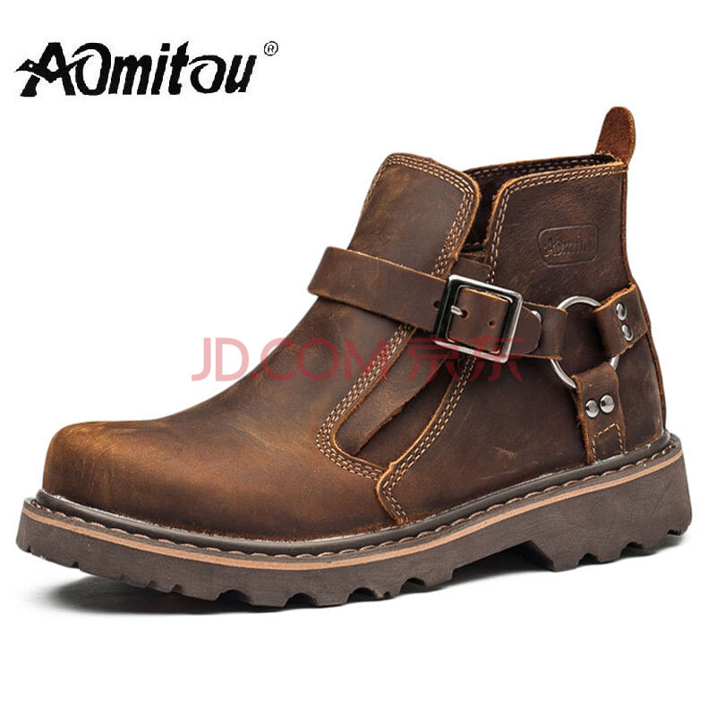 Aomitou ÄÐÑ¥ Âí¶¡Ñ¥ÄÐÊ¿¸´¹ÅÍ·²ãţƤ¹¤×°°Ù´î»ú³µÑ©µØÄÐÅ®¼ÓÈÞ¶ÌÑ¥×Ó ×Ø·è 40