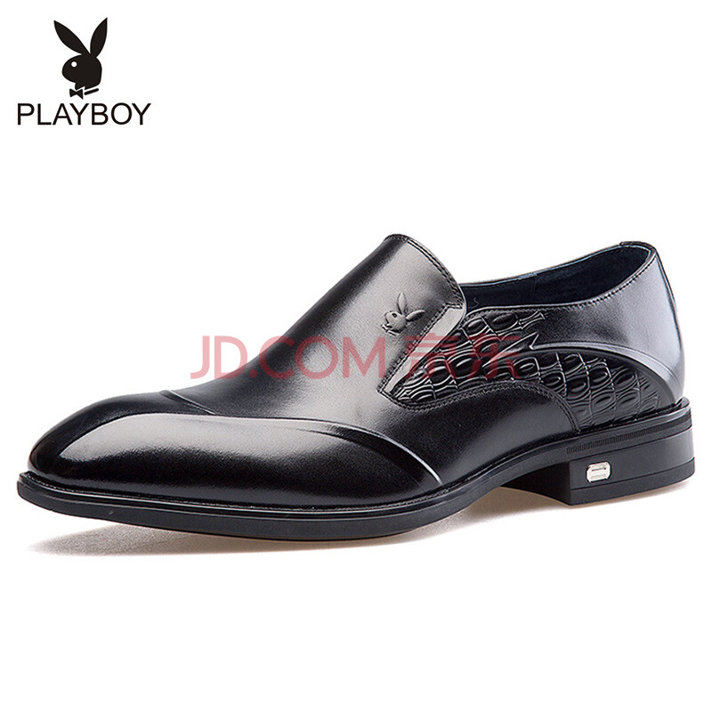 »¨»¨¹«×Ó£¨PLAYBOY£©ÄÐÊ¿¾µäÌ×½ÅÉÌÎñÕýװƤЬöùÓãÎÆÔ²Í·ÐÝÏÐЬÄÐЬ7CW602010D ºÚÉ« 41