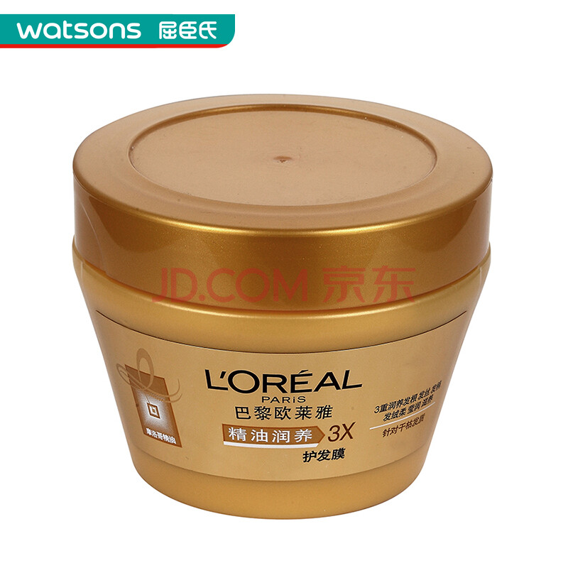 洗发护发 发膜 欧莱雅(loreal) 【屈臣氏】欧莱雅(loreal)精油润养护