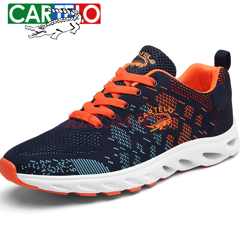 ¡¾¾©¶«¾«Ñ¡ ³¬ÇáÍ¸Æø¡¿¿¨µÛÀÖöùÓ㣨CARTELO£©ÄÐЬÔ˶¯ÐÝÏÐЬ Á¢Ìå·ÉÖ¯Í¸ÆøÊæÊÊ»§ÍâÔ˶¯Åܲ½Ð¬×ÓÄÐ À¶É« 41