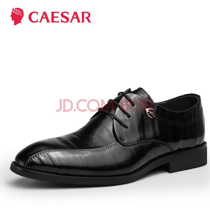 ¿Èö´óµÛ CAESAR Ó¢Â×ʱÉÐԲͷÉÌÎñЬÄÐʿϵ´øµ¥Ð¬Æ¤Ð¬»éЬÕýװЬ ºÚÉ« 42