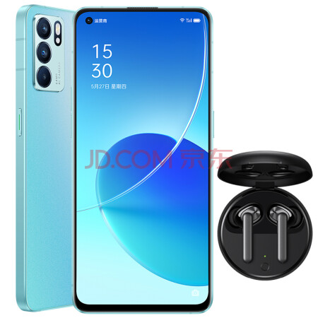 oppo reno6 新品5g oppo手机reno6 星河入梦【w31 运动环手】 12 256