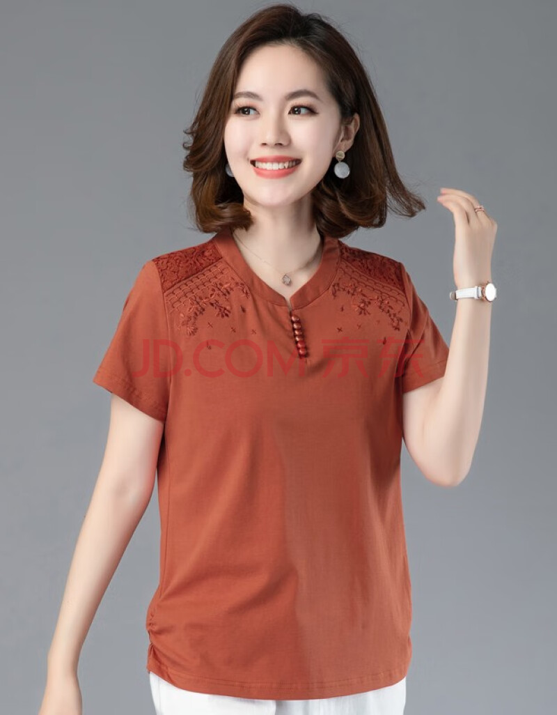 中年偏胖女人衣服搭配,中年女士穿衣搭配 中老年服装中年妇女秋衣上衣宽松婚礼婆婆装长袖衬衫 老年人衣服中秋