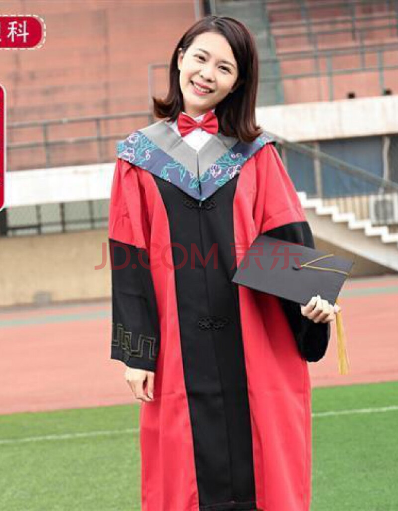 博士学位服学位学士服硕士博士毕业礼服女大学生学院风帽袍本科班服